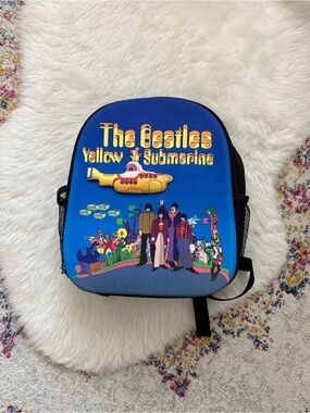 The Beatles Yellow Submarine Kids Backpack - Blue with Yellow Accent